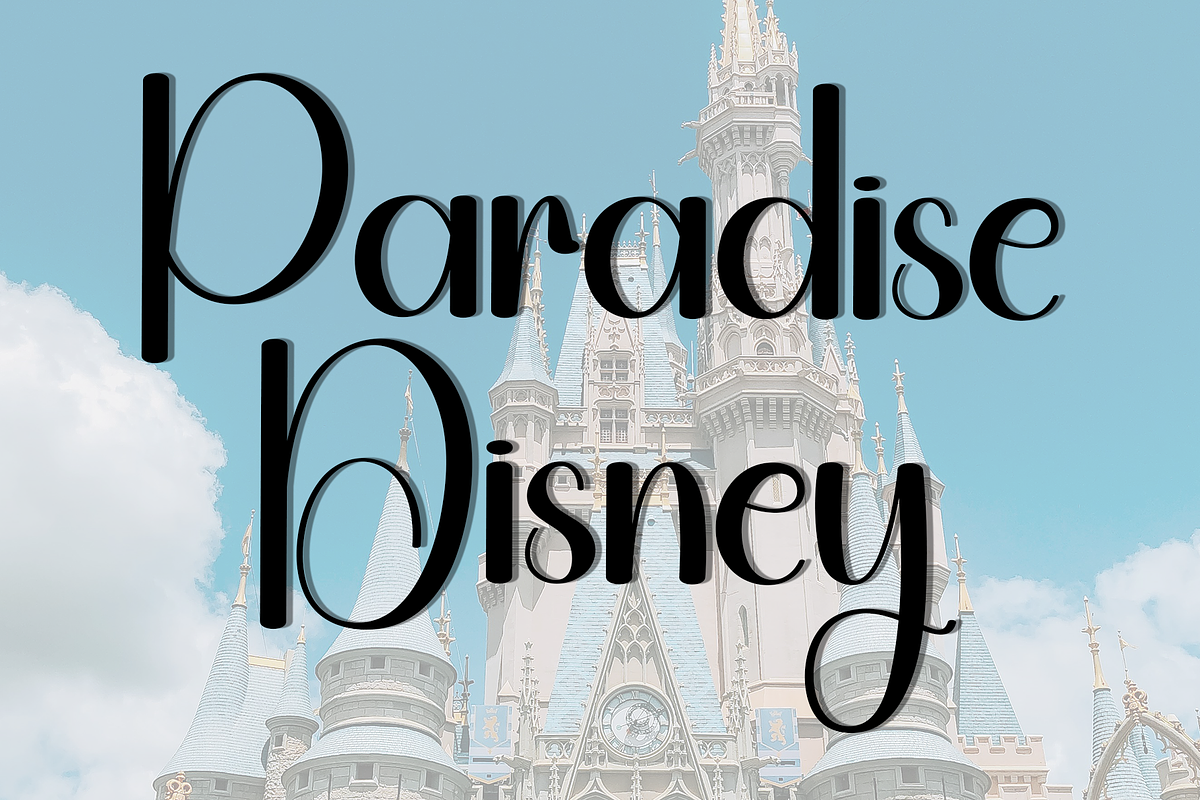Disney, a Handwritten Font by FreshTypeINK (Photo 5 of 8)