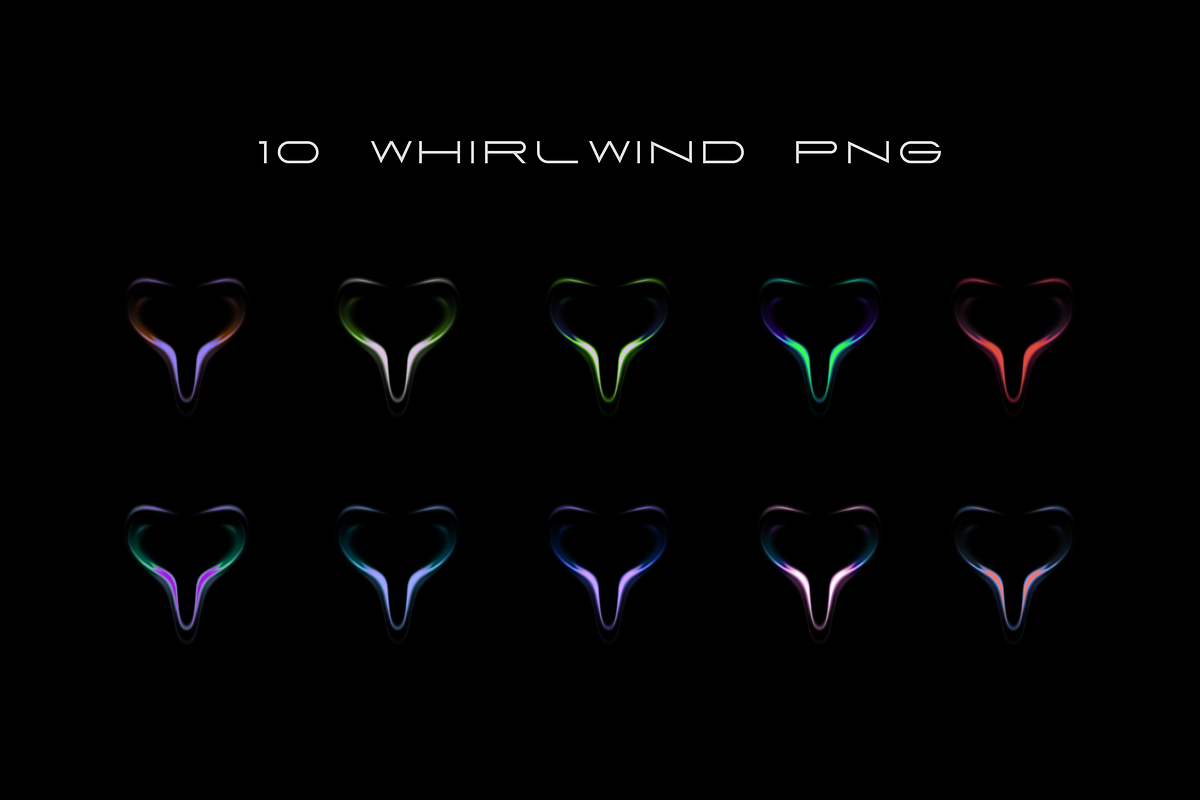 490 Abstract png elements bundle, an Object Graphic by MAcherry design studio (Photo 7 of 44)