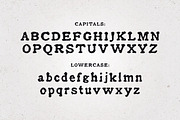Historical Press font, a Serif Font by Good Craft Supply Co. (Thumbnail 2 of 7)