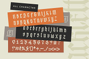 Blacktones, a Blackletter Font by Vintage Division (Thumbnail 9 of 10)