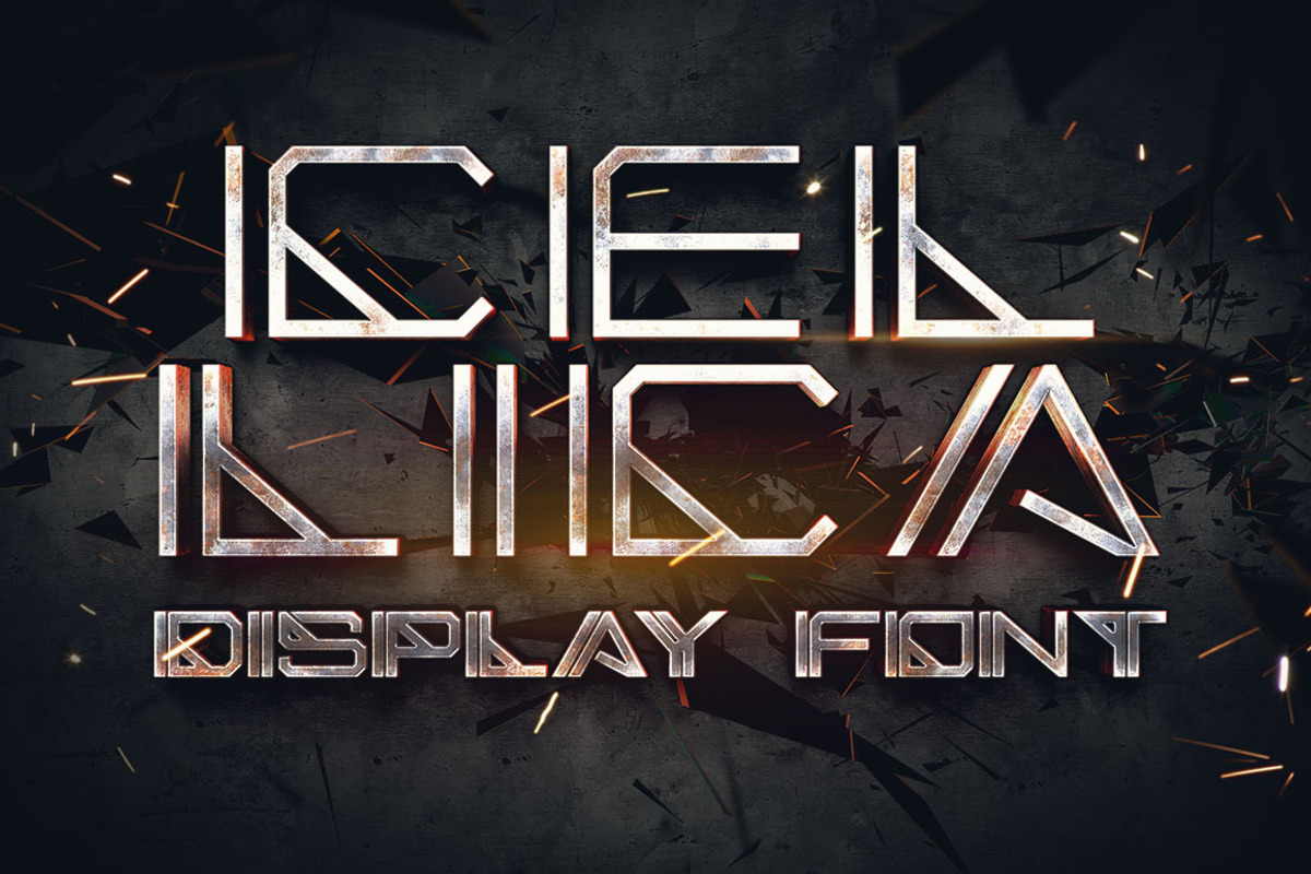 Cellica - Display Font preview 7