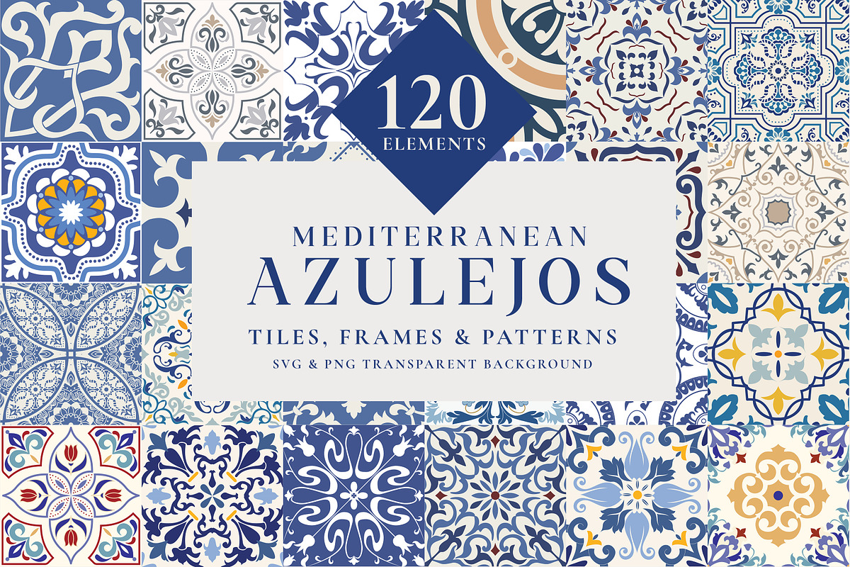 Azulejos Tile Collection, an Object Graphic by Paper Flowers Studio (Photo 1 of 11)
