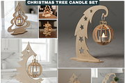 Christmas Tree Candle Holder Ornamen, a Templates & Theme by AtacanDigital (Thumbnail 1 of 26)