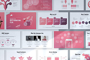 Digital Marketing Plan PowerPoint, a Presentation Template by White Graphic (Thumbnail 1 of 9)