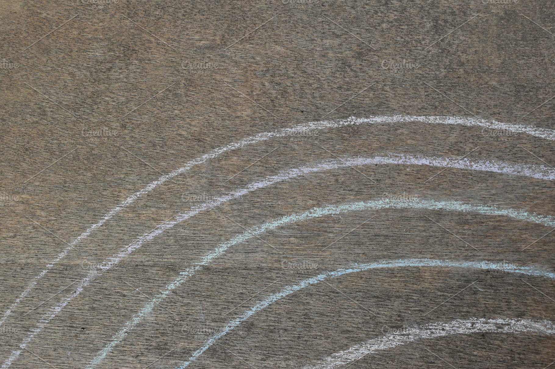 Chalk Marks Circular Shapes Texture, a Background Photo by sirylok