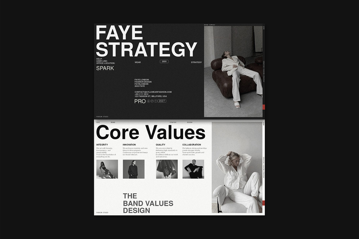 FAYE | Brand Strategy, a Presentation Template by SparkPro (Photo 8 of 10)