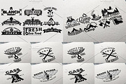 300++ Retro Labels and Badges Bundle, a Branding & Logo Template by Arys Design (Thumbnail 10 of 12)