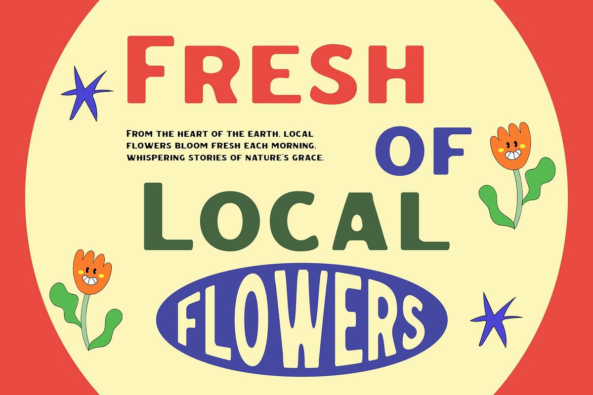 Ginder Blur, a Sans Serif Font by Craft Supply Co. (Photo 3 of 8)