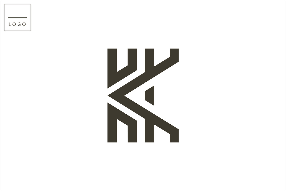 Letter K Logo, a Branding & Logo Template by exe design