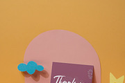 Birthday and Wedding Thank You Card, a Flyer Template by Sam_Powerhouse (Thumbnail 2 of 4)