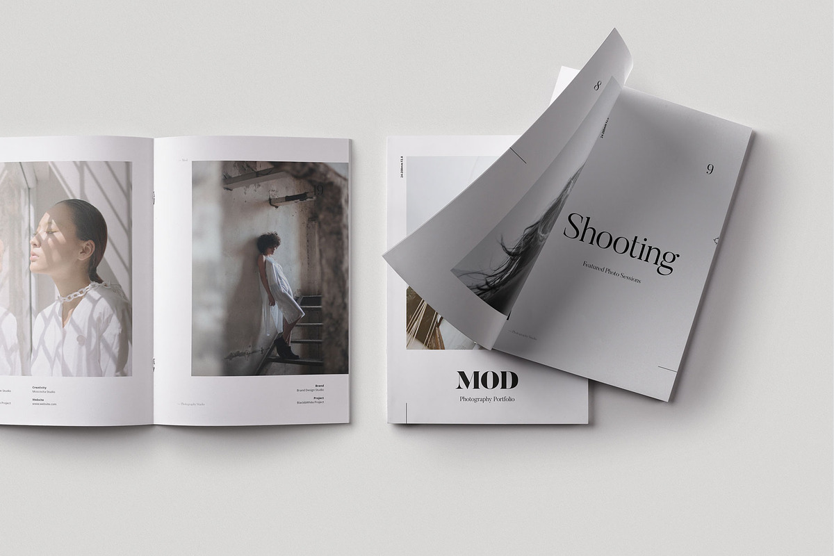 Mod Portfolio, a Brochure Template by Moscovita Studio (Photo 5 of 18)
