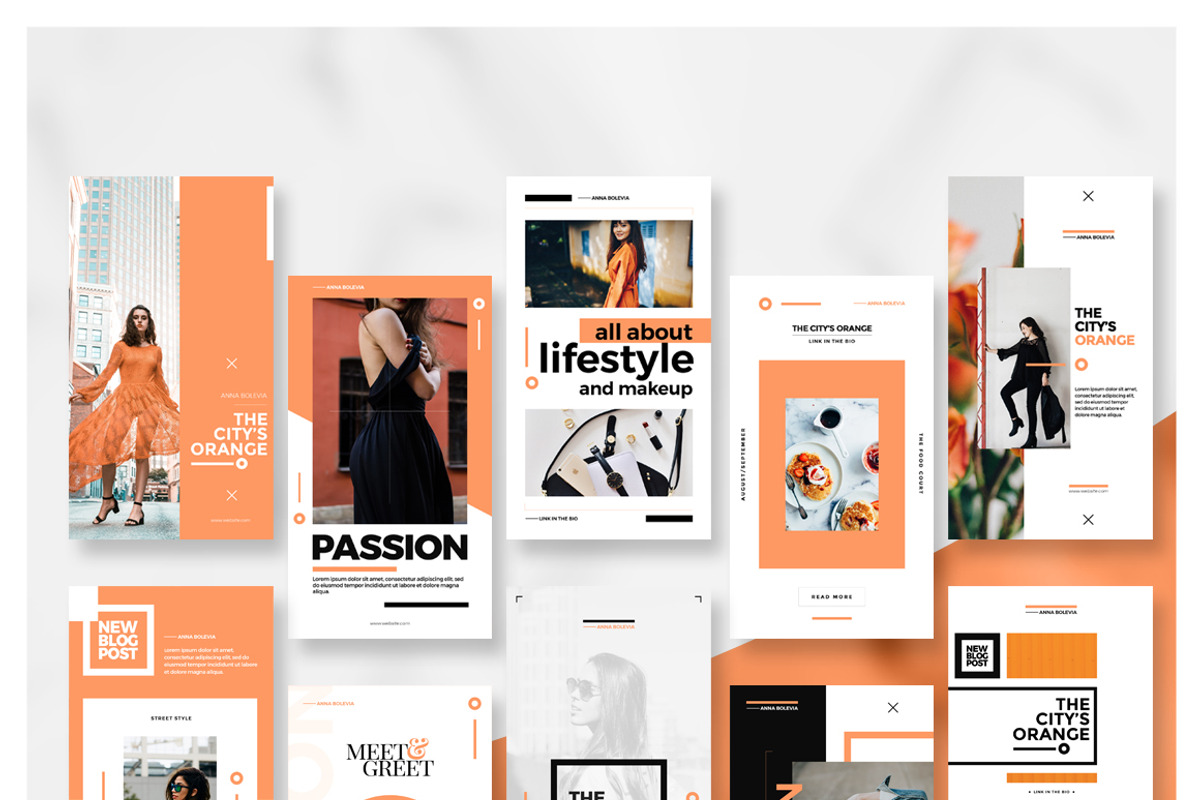 Passion - Instagram Stories Pack, a Social Media Template by 212STUDIO (Photo 2 of 4)
