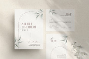 Foliage Wedding Invitation Suite, an Invitation Template by Agape Design (Thumbnail 2 of 6)
