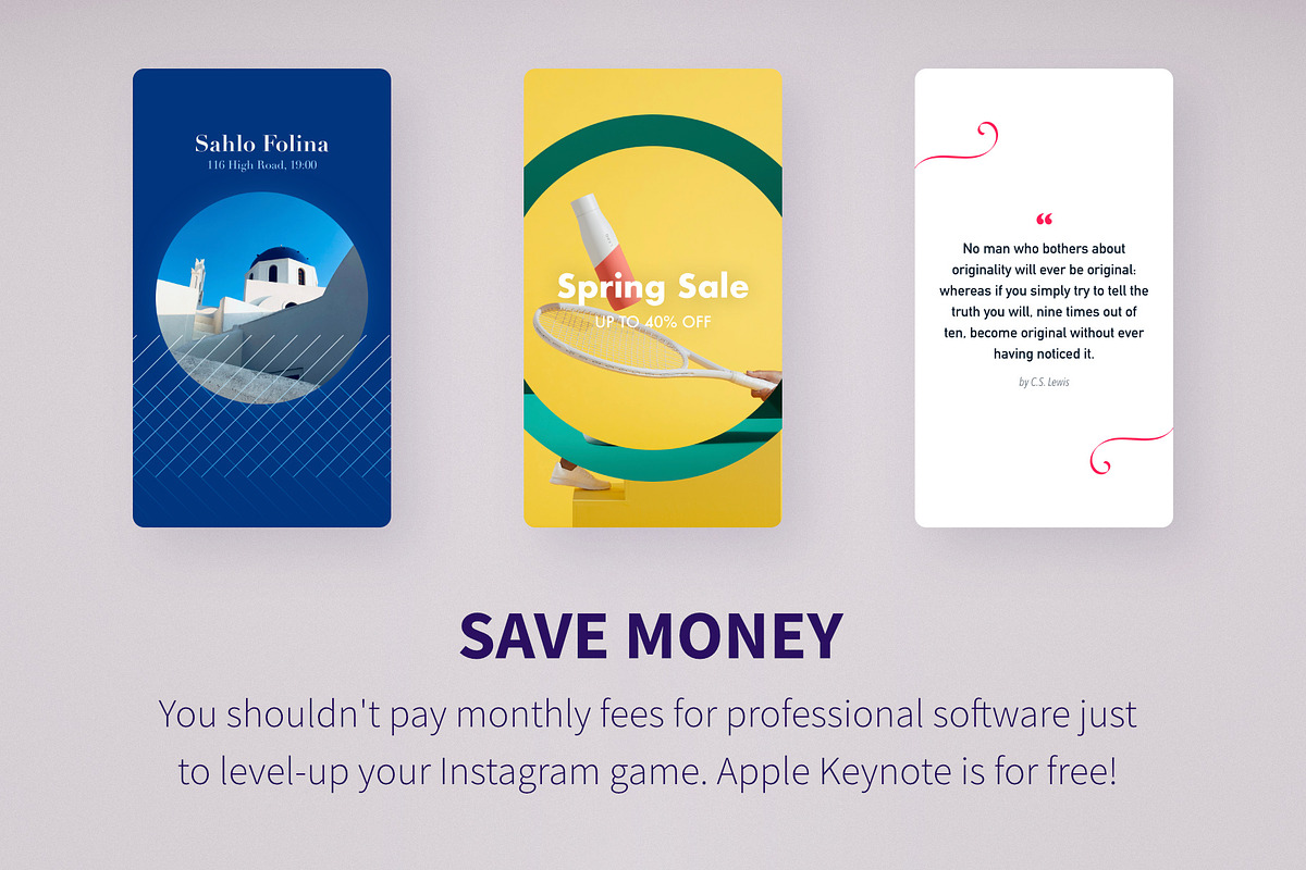 Keynote Animated Stories – III, a Social Media Template by Davis Knopkens (Photo 5 of 6)