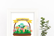 Easter Owl Digital Clipart, a Seasonal Illustration by Cozy Cat Design (Thumbnail 3 of 5)