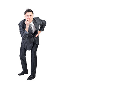 Frown man looking at camera with, a Business Photo by Iván Moreno STOCK PHOTO
