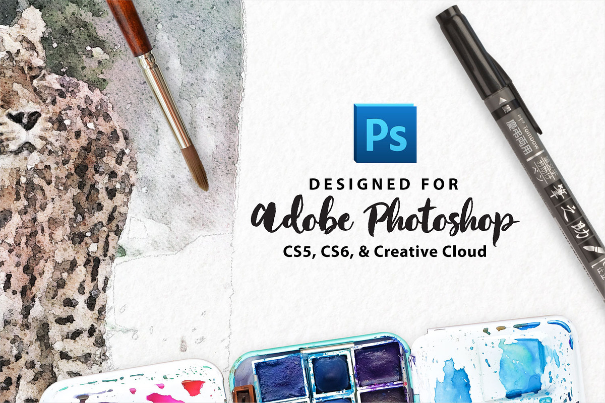 Watercolor Portrait Effect PRO, a Plug-in Add-On by Drifter Studio PrintShop (Photo 10 of 10)