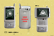 Nostalgic Y2K mobile mockup, an Android Mockup by MixedArt (Thumbnail 3 of 5)