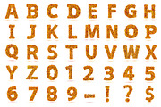 Autumn Leaves Alphabet [Vector], an Object Graphic by Chuhastock (Thumbnail 2 of 3)