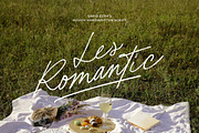 Les Romantic - Rough Handwritten, a Handwritten Font by Sarid Ezra (Thumbnail 1 of 9)