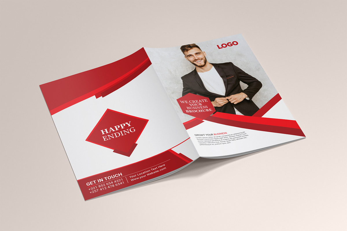 Business Brochure template, a Brochure Template by MRI STUDIO (Photo 10 of 10)