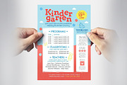 Kindergarten Flyer Templates, a Flyer Template by BrandPacks (Thumbnail 6 of 10)