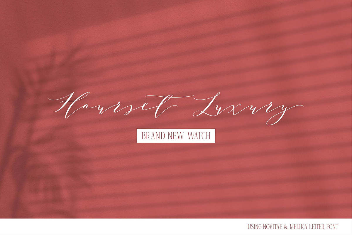 Nouvitae & Melika Letter | Font Pack, a Serif Font by JROH Creative (Photo 15 of 20)