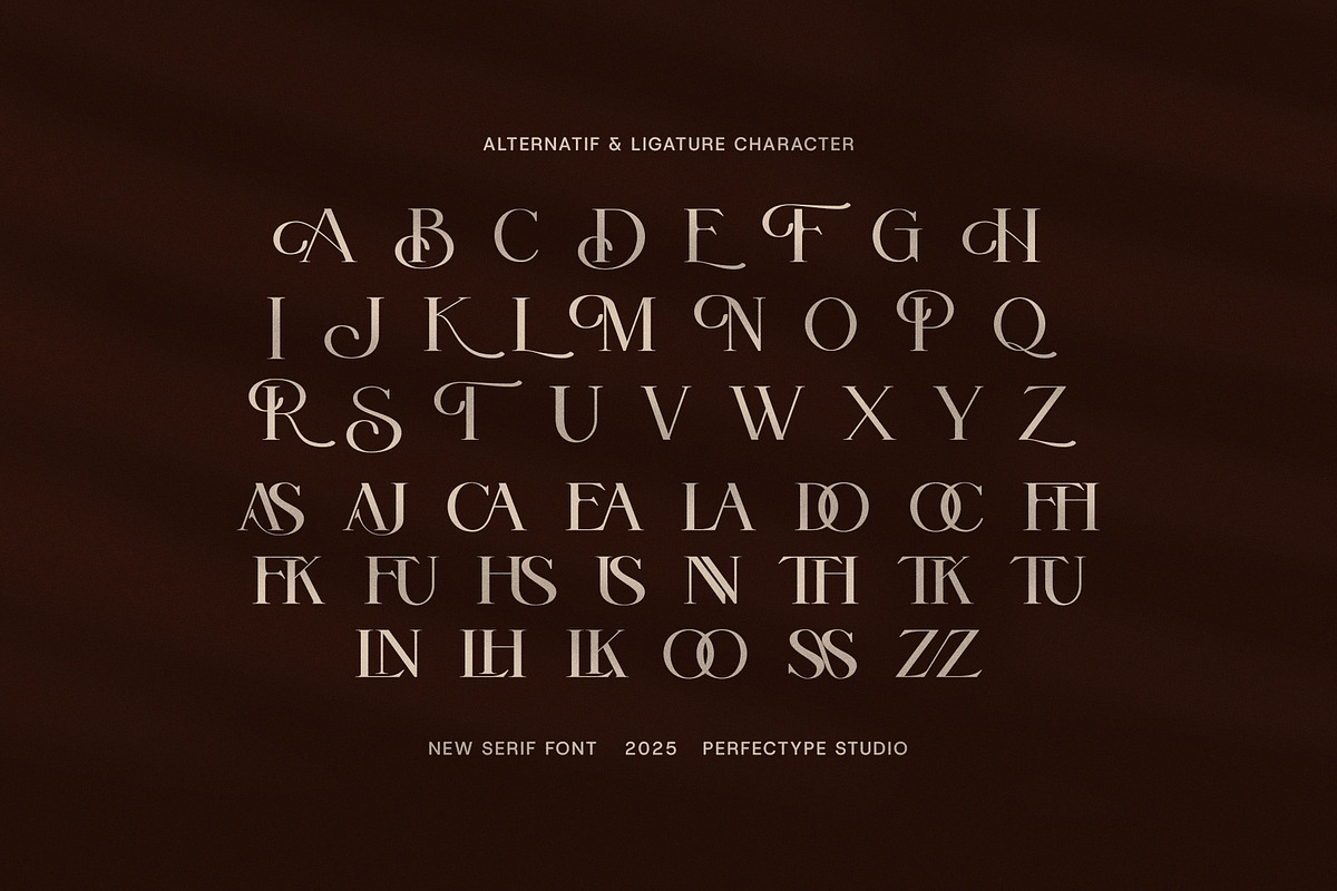 Boola Elegant Serif Font, a Serif Font by Perfectype (Photo 8 of 8)