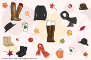 Fun Fall Clipart, an Illustration by Onyx Templates (Thumbnail 2 of 3)