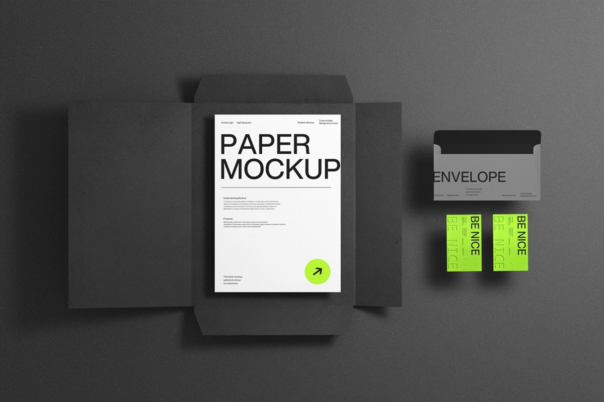 Minimal Branding Stationery Mockup, an Advertising Mockup by East Gallery (Photo 10 of 15)