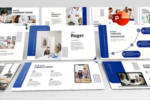 NewGen Business PowerPoint Template, a Presentation Template by PaperMoon