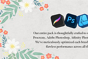 The Mega Floral Composition Kit, a Brush Add-On by Nico-Ng (Thumbnail 44 of 46)