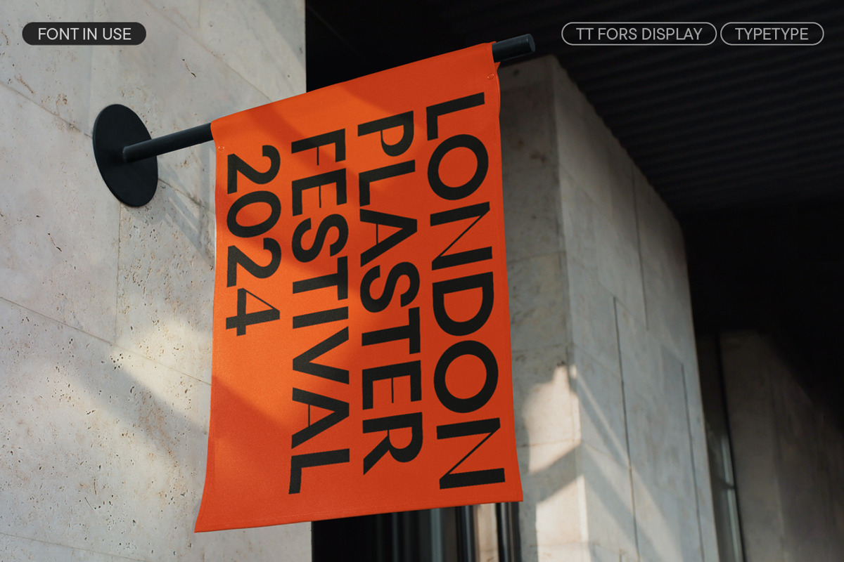 TT Fors Display, a Sans Serif Font by TypeType (Photo 2 of 6)
