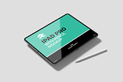 iPad Pro - Mockup, an iPad Mockup by Rometheme Std (Thumbnail 4 of 5)