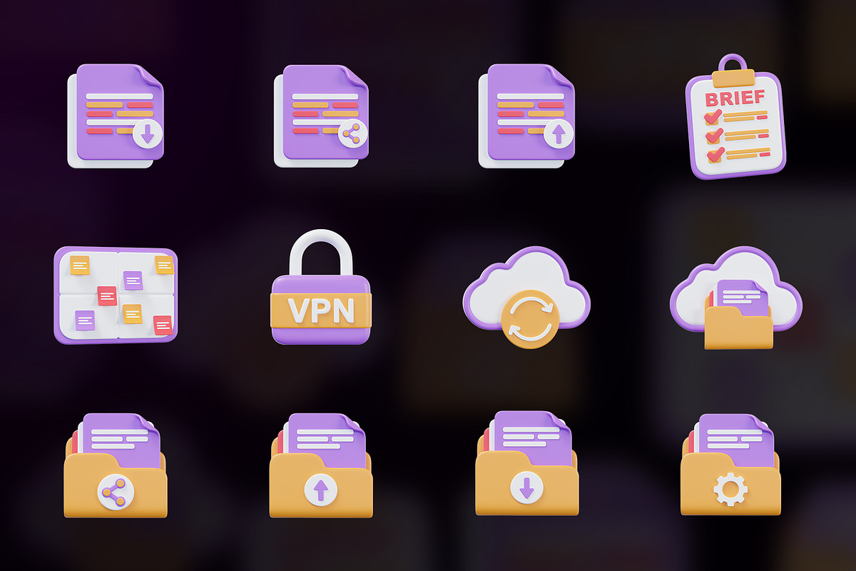 Remote Work 3D Icon, an Object Graphic by Artnivora.Std (Photo 3 of 4)