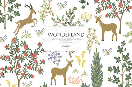 Wonderland (Pattern & motifs)