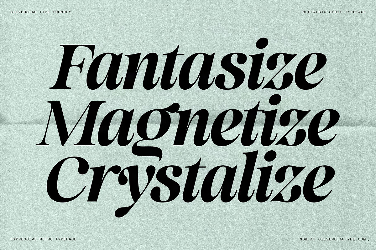La Mystere - Editorial Serif Font, a Serif Font by SilverStag Type Foundry (Photo 29 of 30)