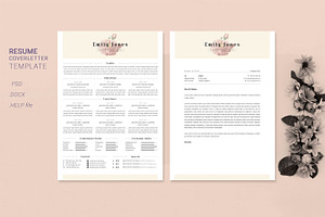 Water Color CV-Resume Tempalate *C