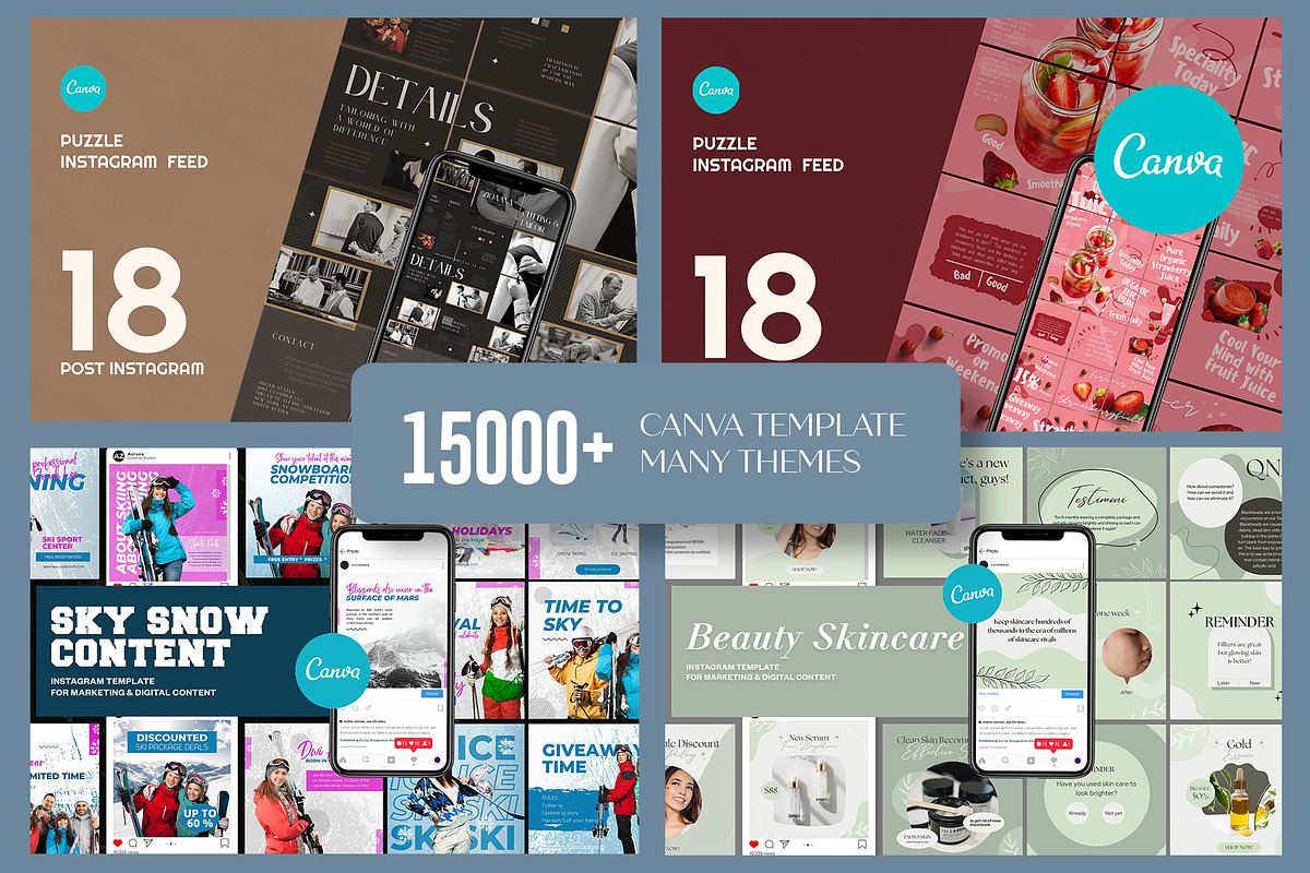Mega Bundles Instagram | CANVA, a Social Media Template by Azruca (Photo 9 of 12)