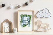 Green Summer Cottagecore Clipart, an Illustration by CreationArt (Thumbnail 7 of 9)