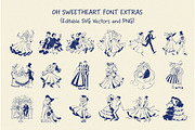 Oh Sweetheart Handwritten Font Duo, a Handwritten Font by SNIPESCIENTIST (Thumbnail 21 of 27)
