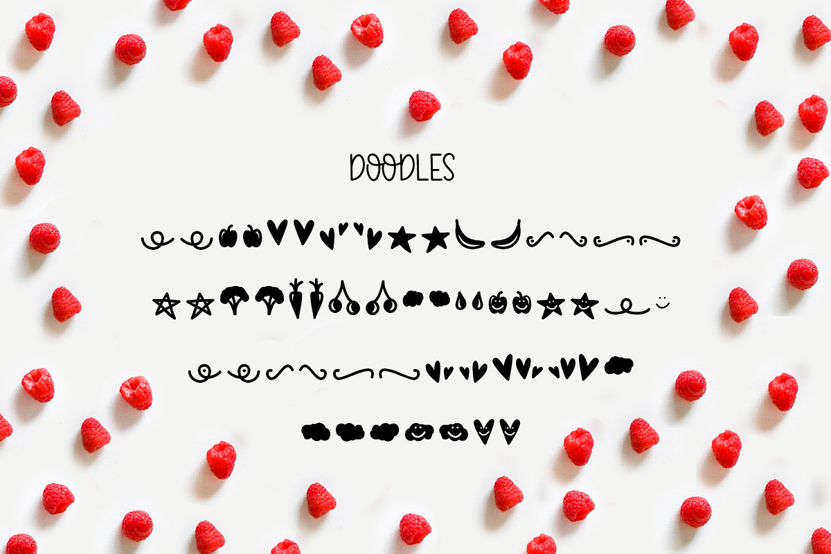 Fruity Patootie Font Duo preview 4
