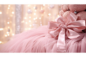 ornaments holiday sale pink ai, a Background Photo by pikepicture