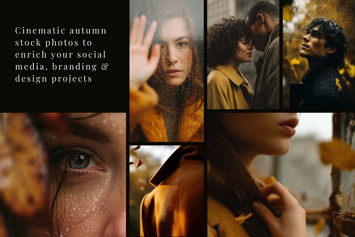 Moody Autumn Stock Photo Bundle, a Person Photo by Serenefeeling (Photo 2 of 25)