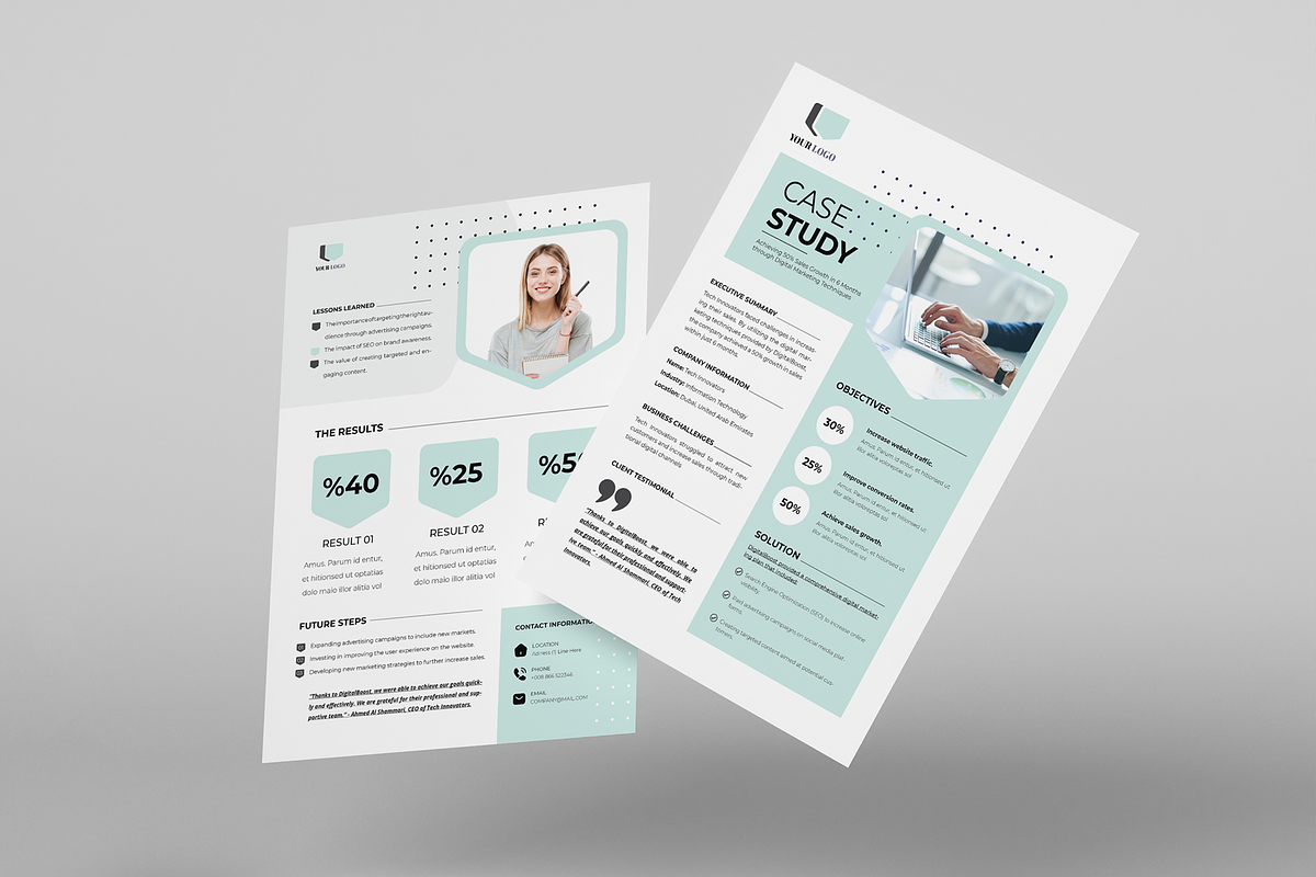 Case Study | Canva | Word | Ai | ID, a Flyer Template by Template Zone (Photo 2 of 5)