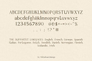 Imperfect Organic Serif Font, a Serif Font by whiteheartdesign (Thumbnail 10 of 12)