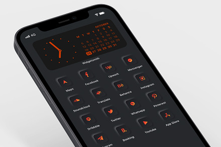 Volcanic Dreams iOs 14 icons set