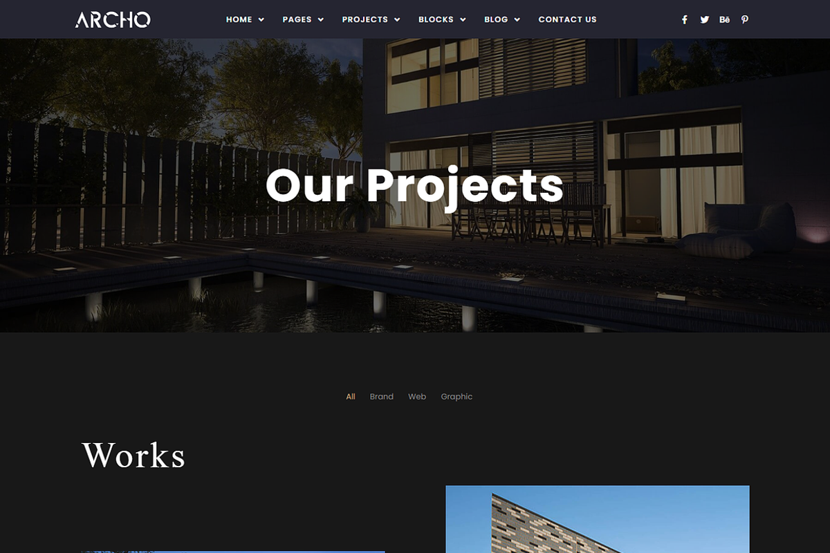 Architecture Interior Elementor Kit, a Landing Page Template by Shasha (Photo 9 of 13)