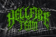 GHOOST Horror Metal Font, a Blackletter Font by dansdesign (Thumbnail 7 of 8)