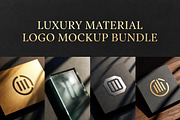Luxury Material Logo Mockup PSD Pack, an Advertising Mockup by Dreamanart (Thumbnail 3 of 3)